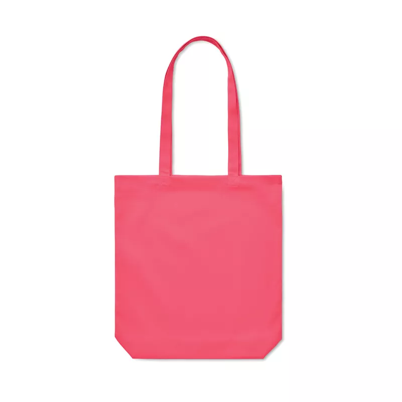 Torba bawełniana na zakupy 270 g/m² RASSA COLOURED - Fuksja (MO6442-38)