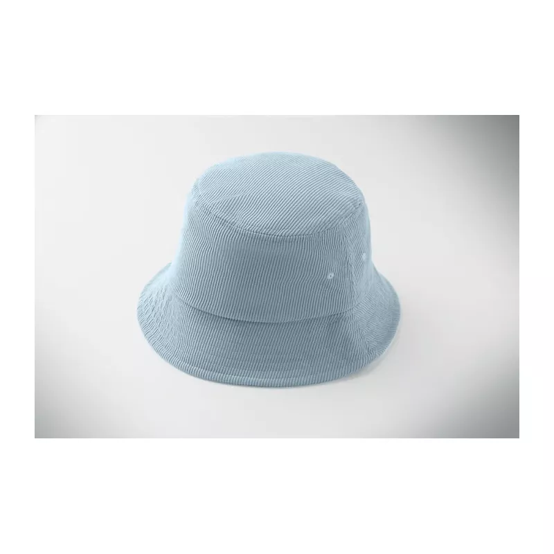 Kapelusz bucket sztruksowy 220 g/m² SCOOP - Baby Blue (MO2869-66)