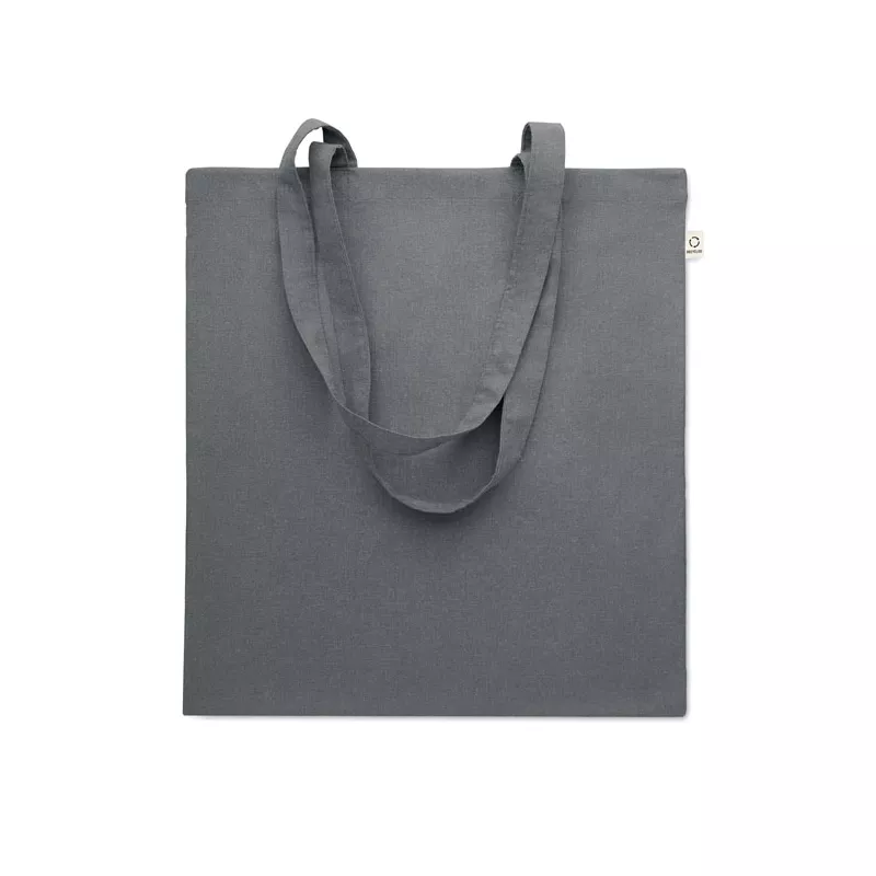 Torba z bawełny z recyklingu 140 g/m² VIVEKA COLOUR - Kamienny Szary (MO2302-15)