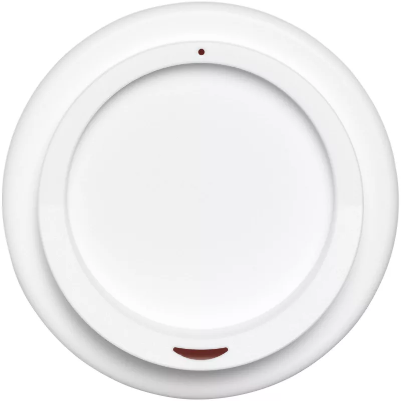 Kubek termiczny z serii Americano® o pojemności 350 ml z uchwytem - Biały-Czerwony (21000217)