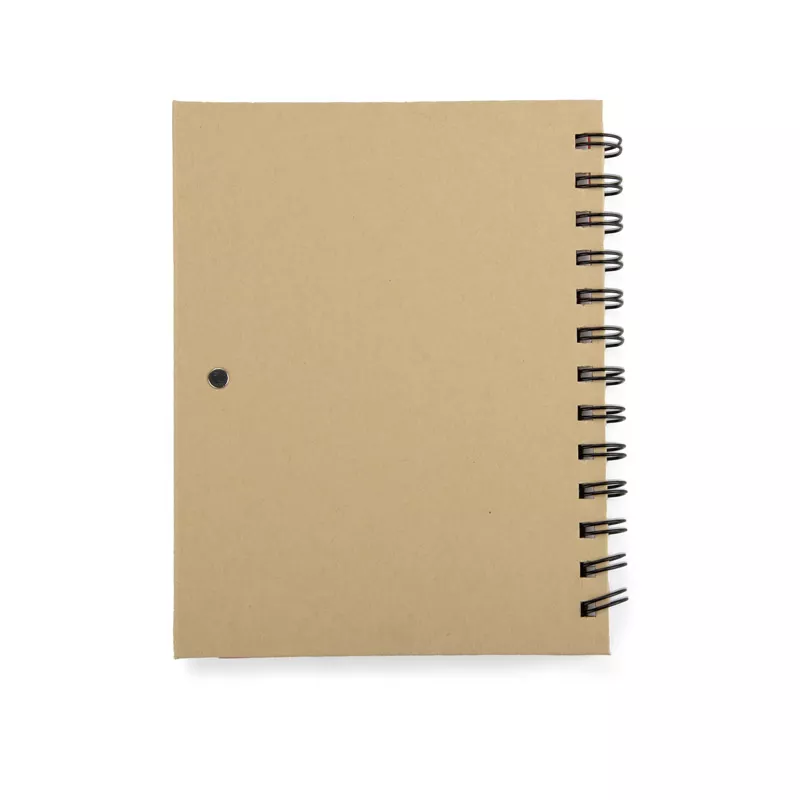 Notes kołowy B6 z długopisem MAGO - czerwony (17585-04)