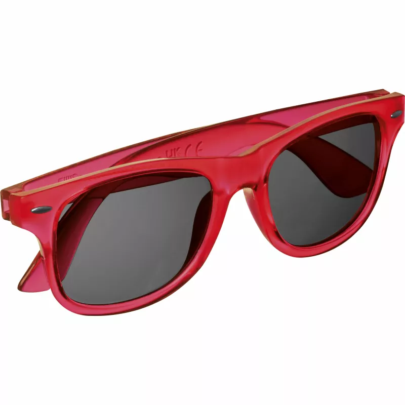 Okulary przeciwsłoneczne UV400 VERONIKA - czerwony (5546105)