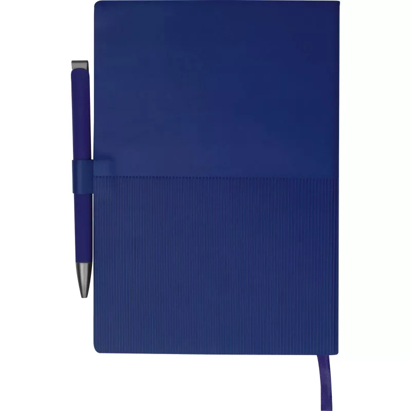 Notes A5 w linie z długopisem MERSIN - granatowy (562044)