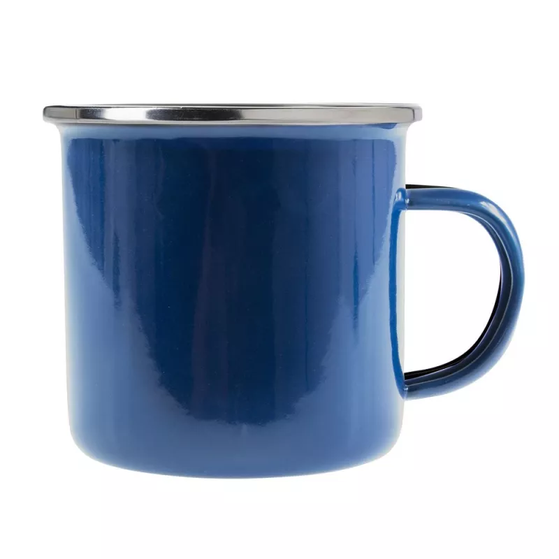 Kubek emaliowany I Taeris 360 ml - granatowy (V7235-04)