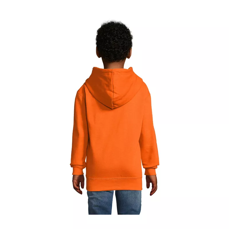 Bluza dziecięca z kapturem 280 g/m² Sol's SLAM KIDS - Pomaranczowy (S13255-OR)