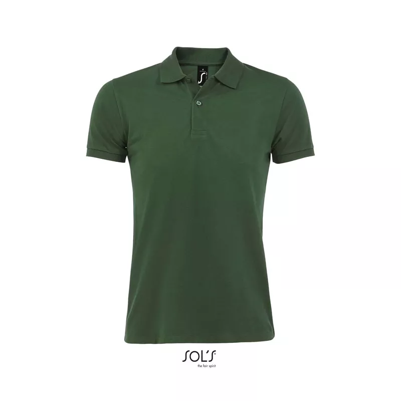 Koszulka polo męska piqué 180 g/m² Sol's PERFECT MEN - Ciemno-Zielony (S11346-BO)