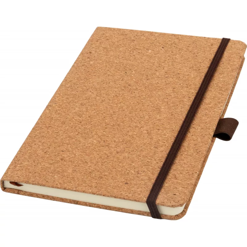 Notes A5 w kropki z długopisem BASTOGNE - beżowy (218813)