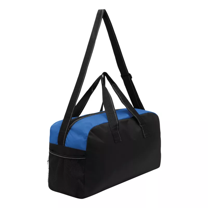 Sportowa torba FITNESS - czarny, niebieski (56-0808553)