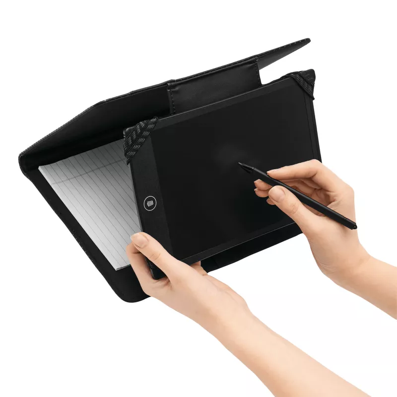 Mini portfolio na tablet HILL DALE TAB w formacie A5 - czarny (56-1103252)