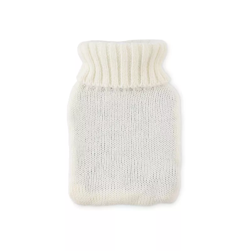 Termofor 400 ml w dzianinowym pokrowcu TOASTY - Bezowy (MO2720-13)