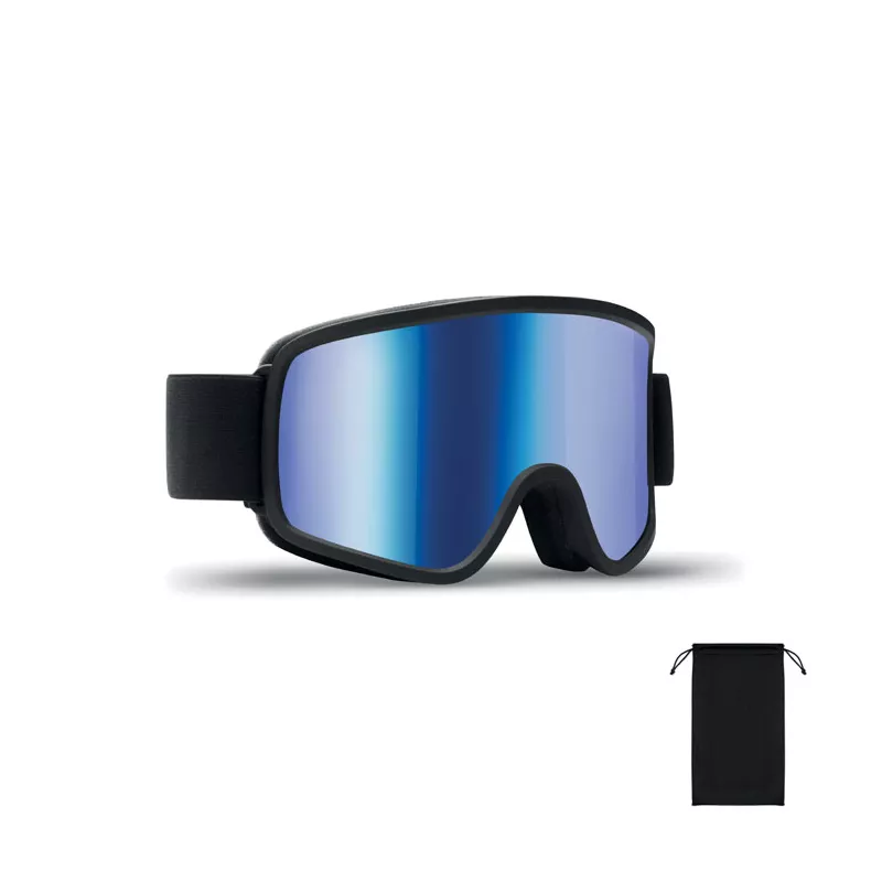 Gogle narciarskie UV400 lustrzane NISEKO - Niebieski (MO3194-04)