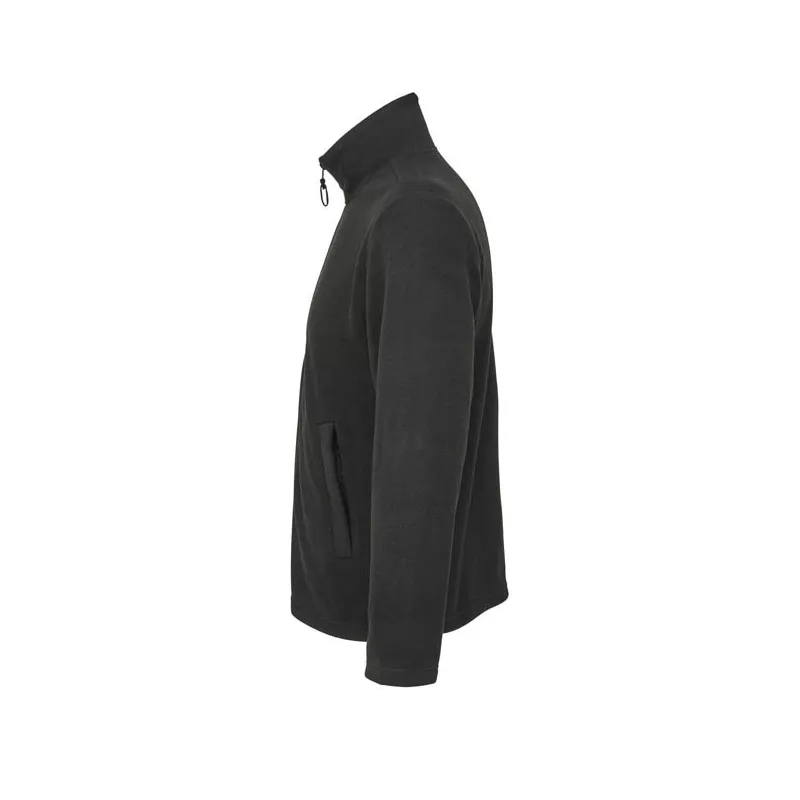 Polar rozpinany z recyklingu Sol's NITRO - Czarny (S04759-BK)