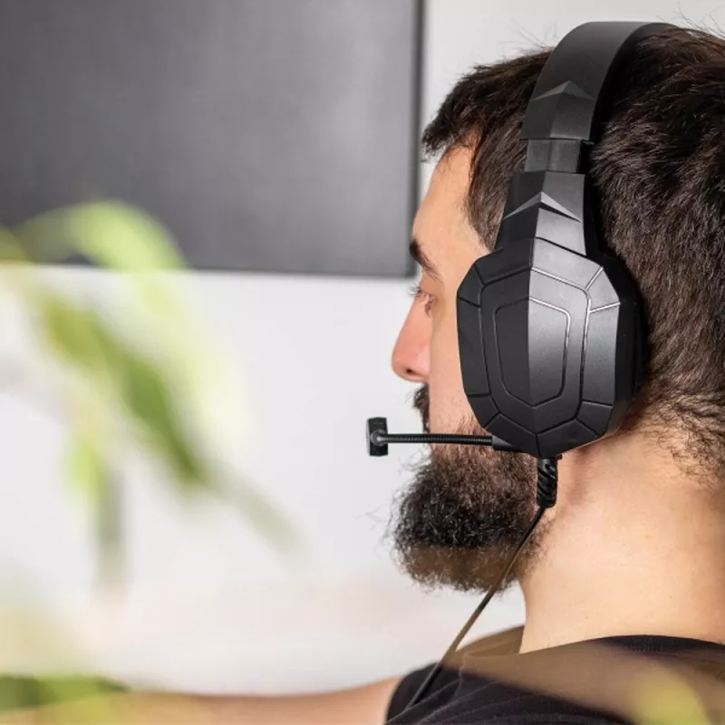 Zestaw słuchawkowy RAFFAELLA - czarny (3231603)