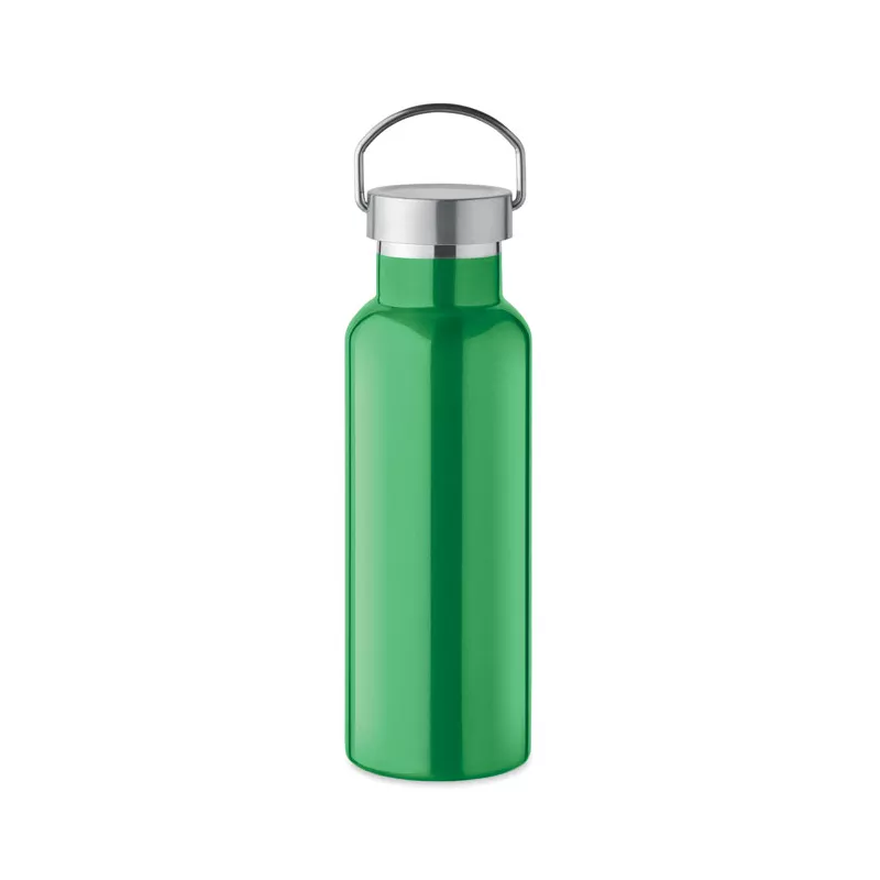 Butelka termiczna z recyklingu 500 ml FLORENCE - Zielony (MO2107-09)