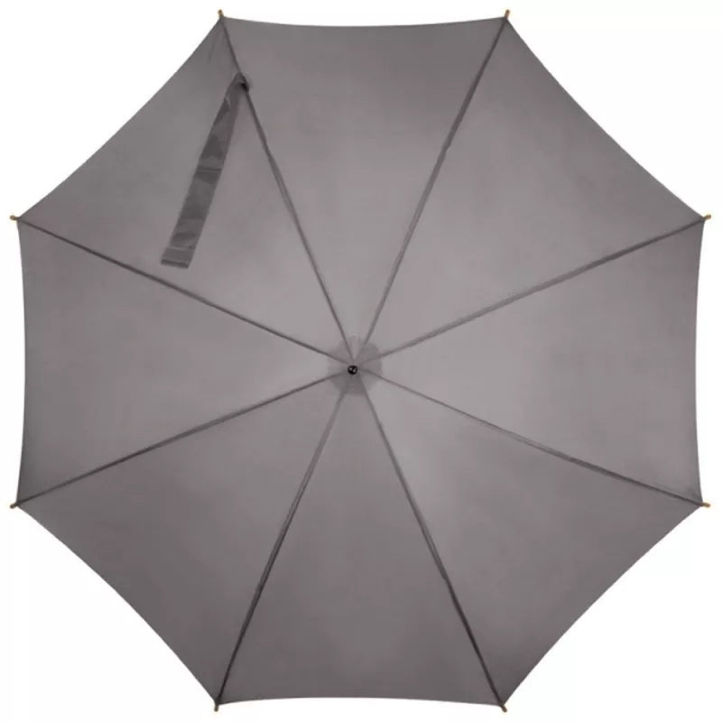 Parasol automatyczny drewniany Ø105 cm NANCY - szary (513107)