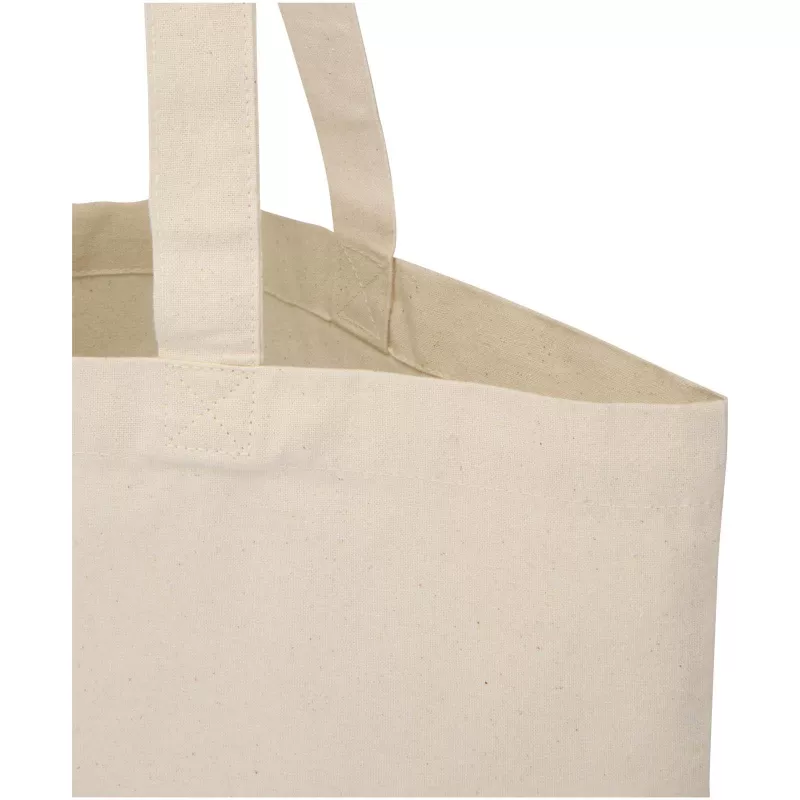 Madras Blend torba na zakupy z bawełny z recyklingu z certyfikatem GRS o gramaturze 140 g/m² i pojemności 7l - Piasek pustyni (12076006)