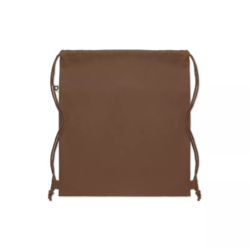 Worek z bawełny z recyklingu 220 g/m² PANDA BAG - Ziemia (MO6550-42)