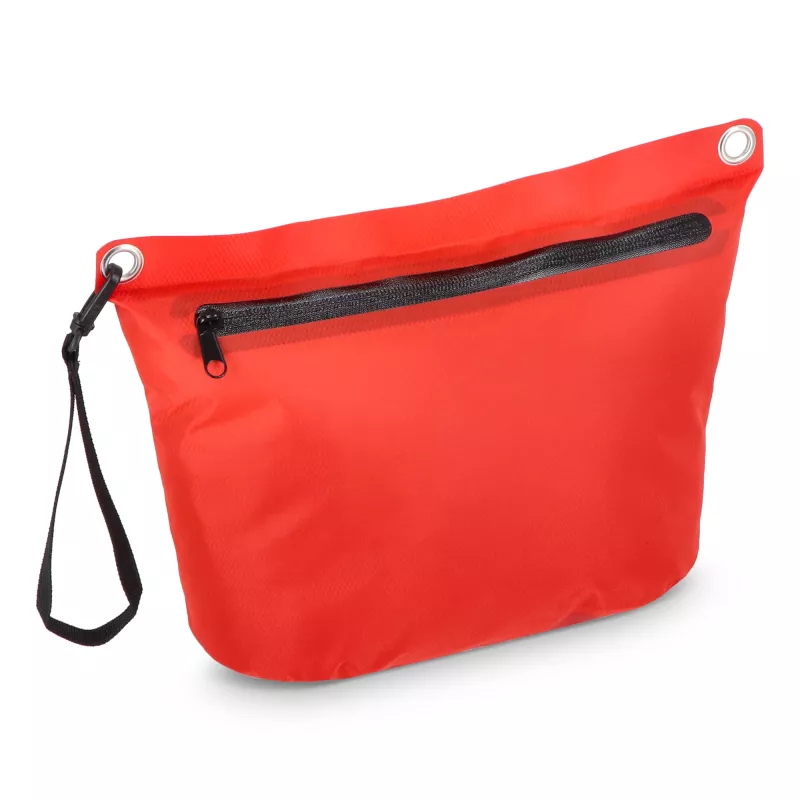 Wodoodporna torba na ramię z ripstopu 33 x 23 x 13 cm - czerwony (LT95344-N0021)