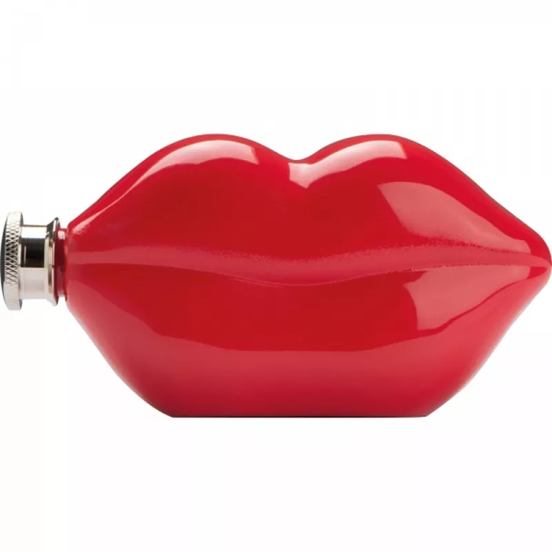 Piersiówka 178 ml usta JOANNA - czerwony (6079305)