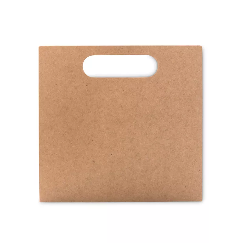 Zestaw do kolorowania z 6 kredkami FOLDER2 GO - Bezowy (MO9544-13)