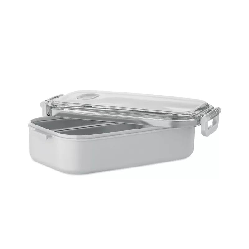 Lunchbox z PP ze stalowym wkładem 750 ml HOAGIE - Szary (MO2770-07)