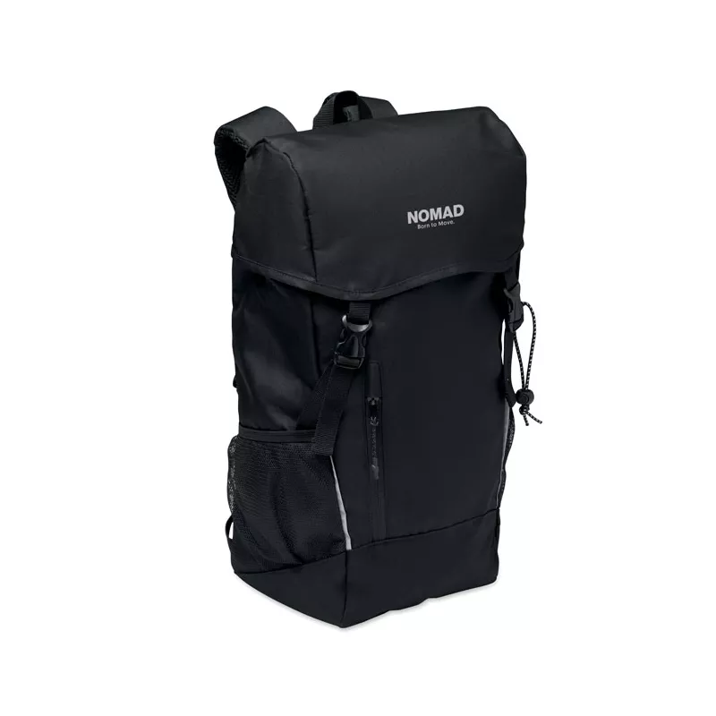 Plecak z RPET na laptop 15" 15 l SIENA - Czarny (MO3103-03)