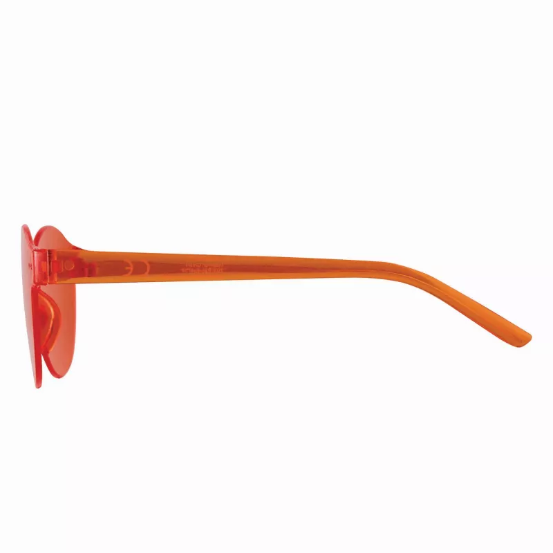 Okulary przeciwsłoneczne FANCY STYLE - pomarańczowy (56-0603088)
