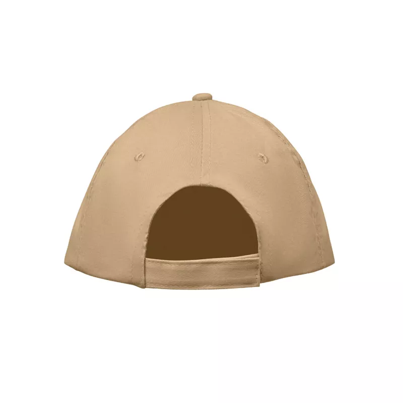 Czapka z daszkiem 5-panelowa z bawełny 180 g/m² SUNNY - Kosc Sloniowa (MO2345-53)