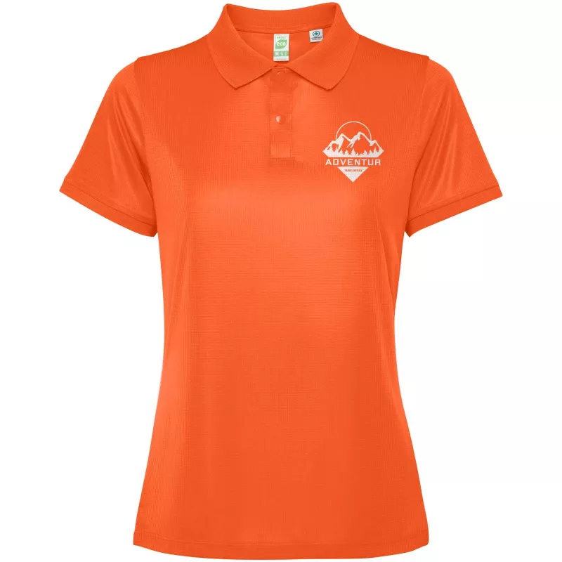 Tormo damskie polo z krótkim rękawem - Fire orange (R0401-FIREORAN)