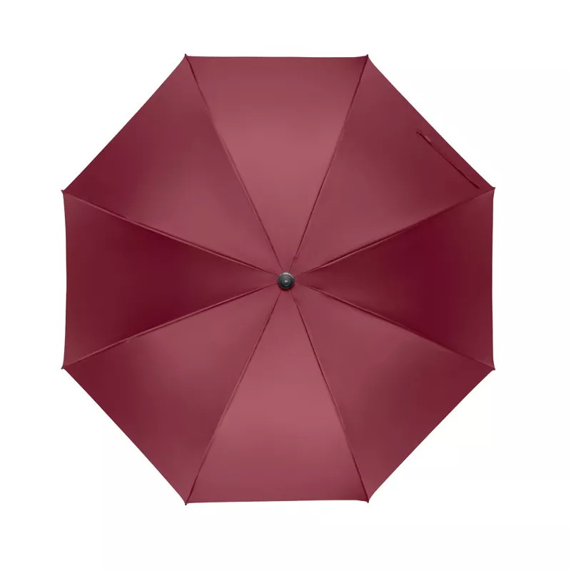 Parasol automatyczny 27" z drewnianą rączką RAYNA - Burgund (MO3220-02)