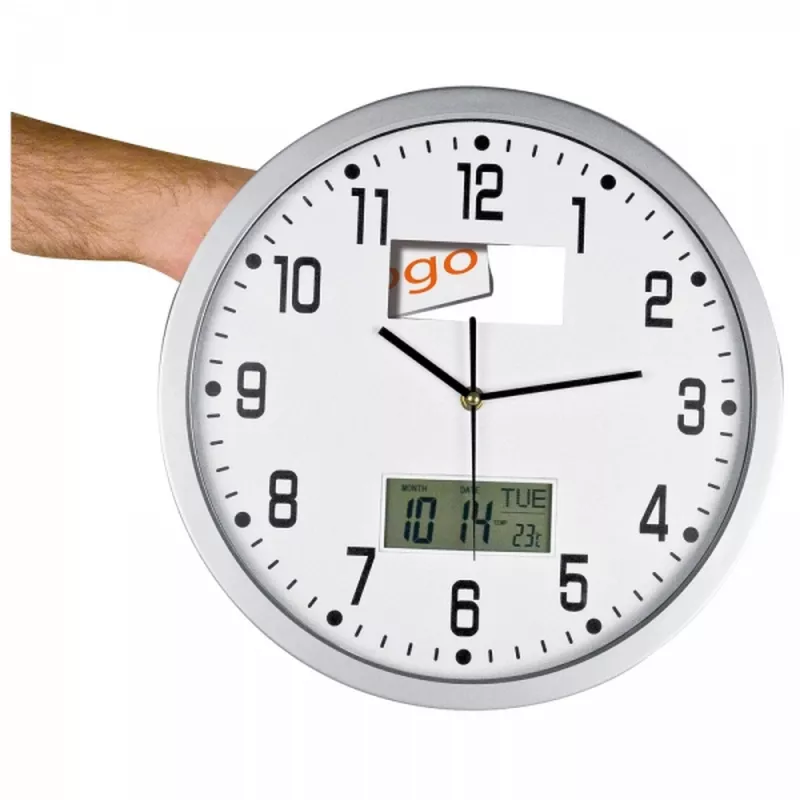 Zegar ścienny CrisMa FRED - biały (4124006)