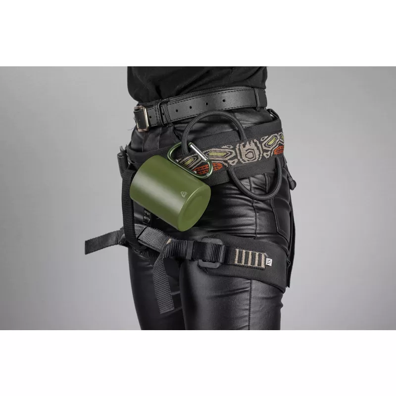 Kubek z recyklingowanej stali nierdzewnej VIVO 250 ml - zielony (16405-05)