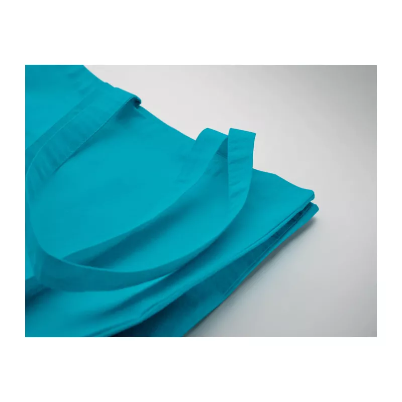 Torba Fairtrade z klinem 180 g/m² OSOLE++ COLOUR - Turkusowy (MO2590-12)