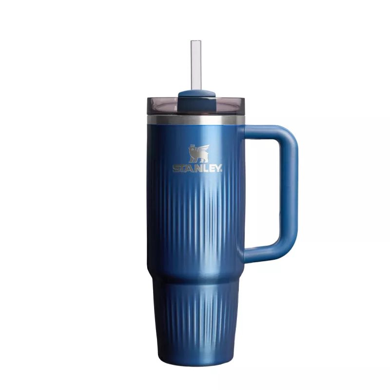 Kubek Quencher Termiczny H2.O Fluted Tumbler 0,89L - LIMITED EDITION - Glacial Blue Shine (10130030117)