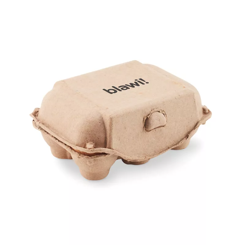 Kreda w kształcie jajek 6 szt. TAMAGO - Bezowy (MO6479-13)