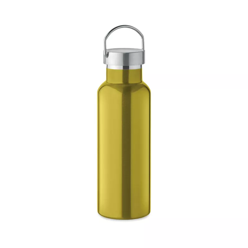 Butelka termiczna z recyklingu 500 ml FLORENCE - Limonka (MO2107-48)