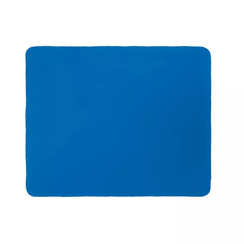 Koc polarowy RPET 120x150 cm 130 g/m² BOGDA - Niebieski (MO6805-37)