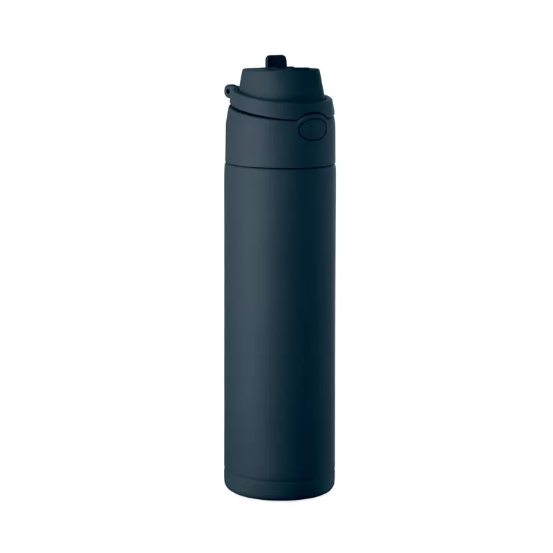 Butelka stalowa ze słomką 650 ml TOIEN ONE - Francuski Granat (MO2989-85)