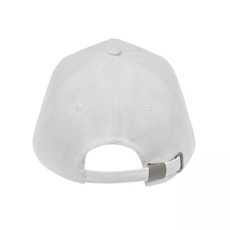 Czapka z daszkiem organiczna 250 g/m² BICCA CAP - Bialy (MO6432-06)