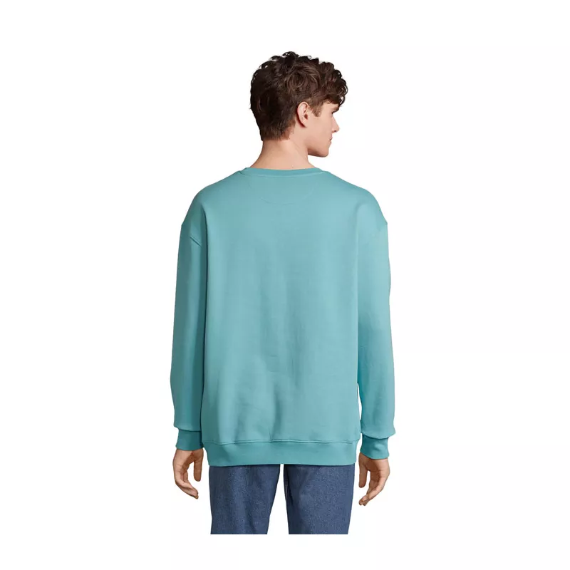 Bluza unisex bez kaptura 280 g/m² Sol's COLUMBIA - Pool Blue (S03814-BP)