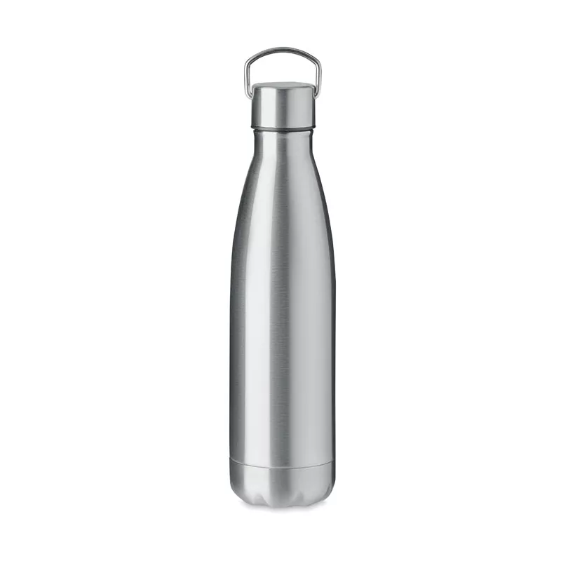 Butelka termiczna stalowa z uchwytem 500 ml ARCTIC - Srebrny Mat (MO6896-16)