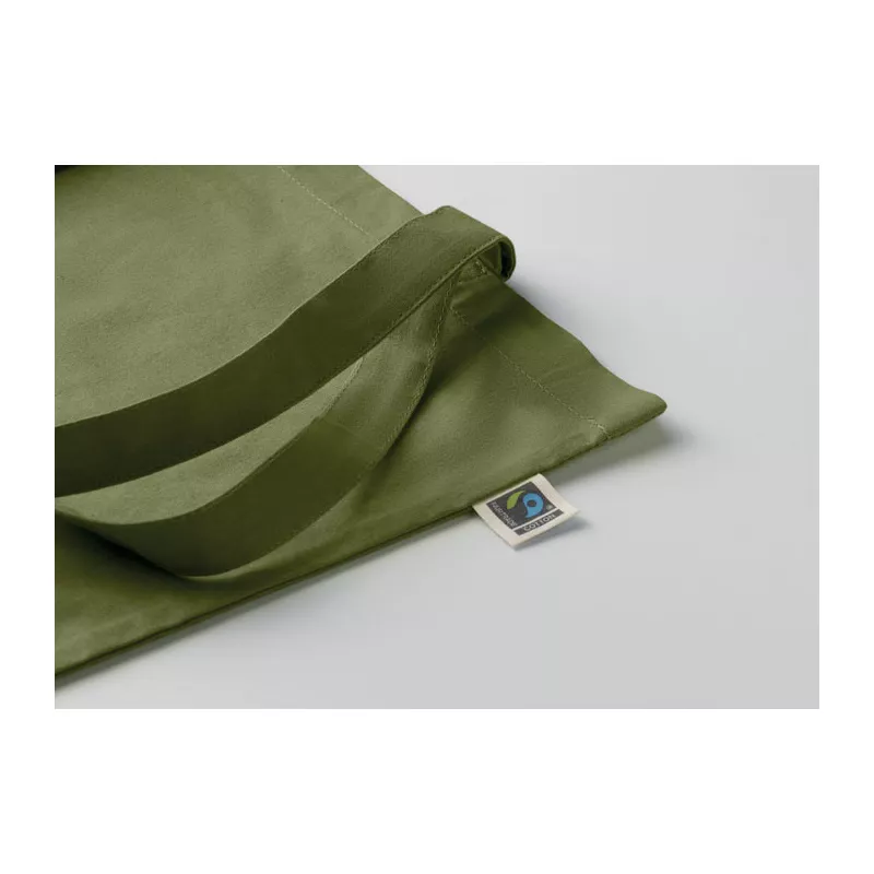Torba bawełniana Fairtrade 180 g/m² OSOLE+ COLOUR - Ciemnozielony (MO2589-60)