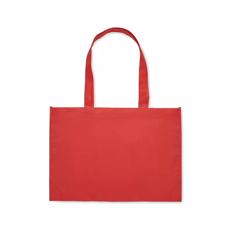 Torba na zakupy z włókniny RPET 80 g/m² KAIMONO - Czerwony (MO2193-05)