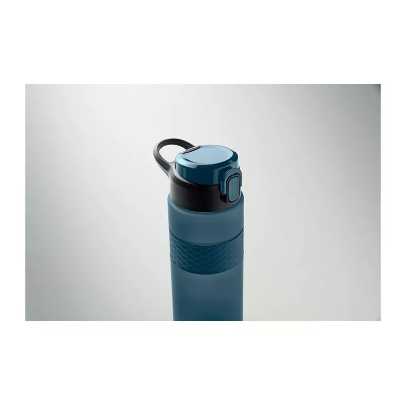 Butelka z RPET ze słomką 700 ml ISJFORDEN - Francuski Granat (MO2755-85)