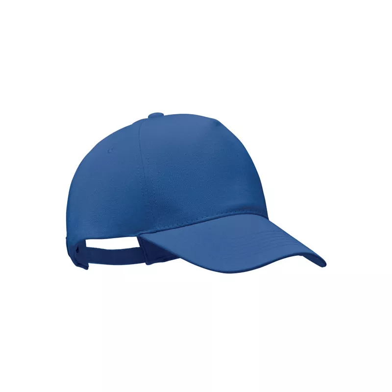 Czapka z daszkiem organiczna 250 g/m² BICCA CAP - Niebieski (MO6432-04)