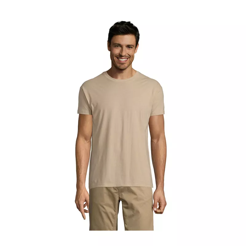 Koszulka unisex bawełniana 150 g/m² Sol's REGENT - Sand (S11380-SA)