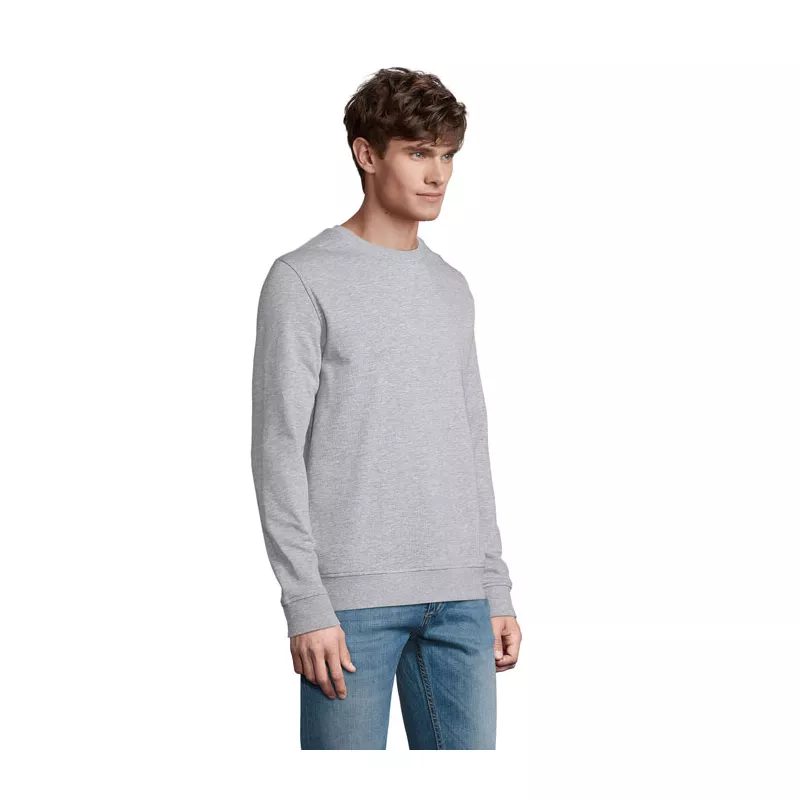 Bluza unisex organiczna 280 g/m² Sol's COMET - Szary Melanż 2 (S03574-GY)