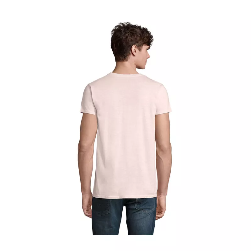 Koszulka męska organiczna 150 g/m² Sol's CRUSADER MEN - Heather Pink (S03582-HP)