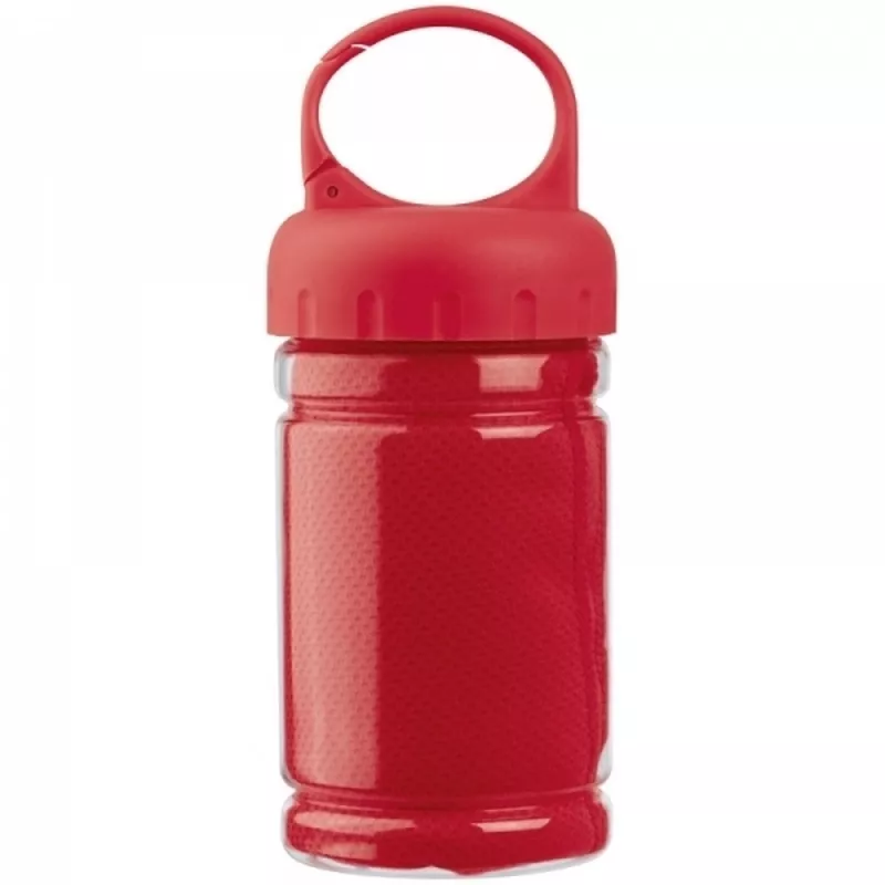 Ręcznik sportowy SPORTY - czerwony (088405)