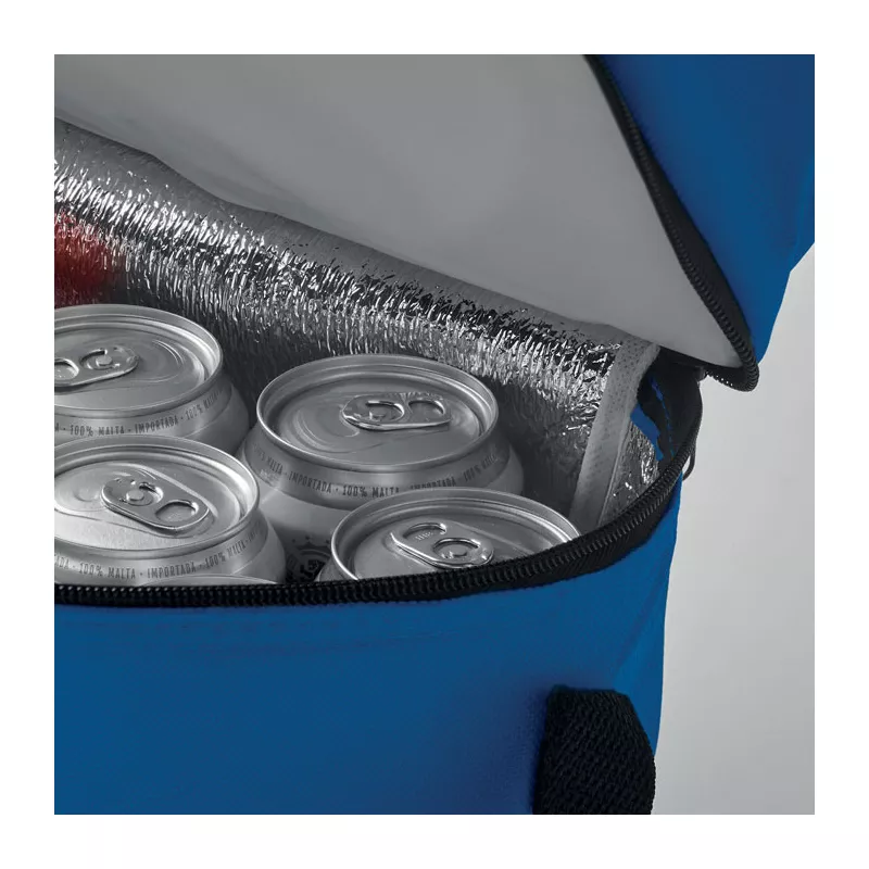 Torba termiczna z 2 przegrodami z poliestru 600D CASEY - Niebieski (MO8949-37)